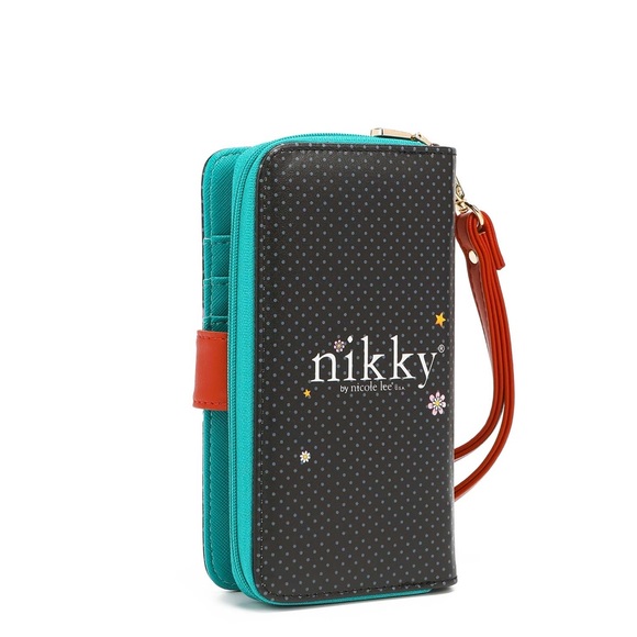 Nicole Lee Enjoy Every Moment Wallet with Magnetic Closure - Picture 2 of 5